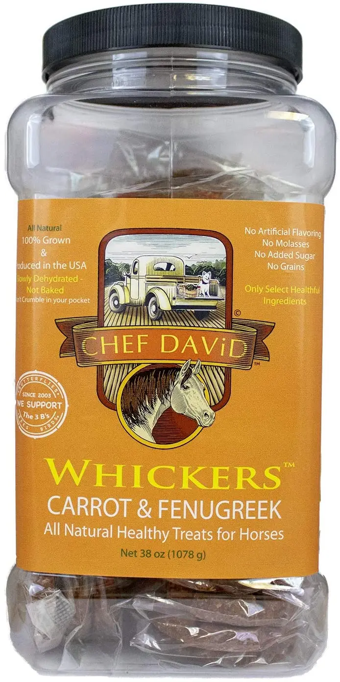 Chef David Whickers - Zanahoria y Fenugreek 38oz Saludables para Caballos