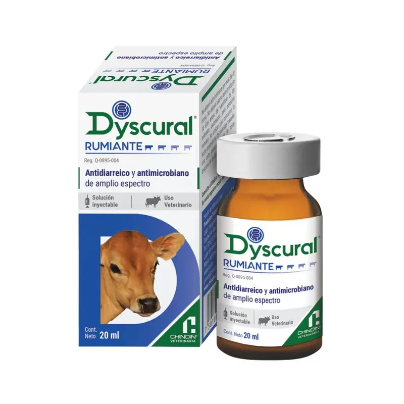 Chinoin Dyscural Ruminante Inyectable (Bencet 0.150Mg/Genta 20Mg) 20Ml