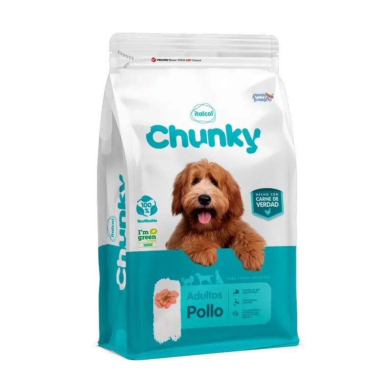 Chunky de pollo para adulto