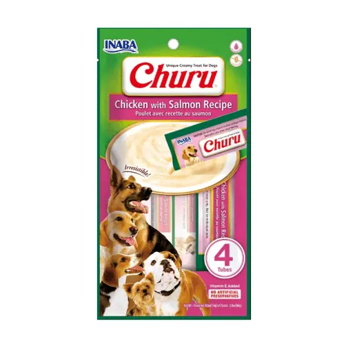 Churu Bites Dog Pollo-Salmon 8 x 12 Gr