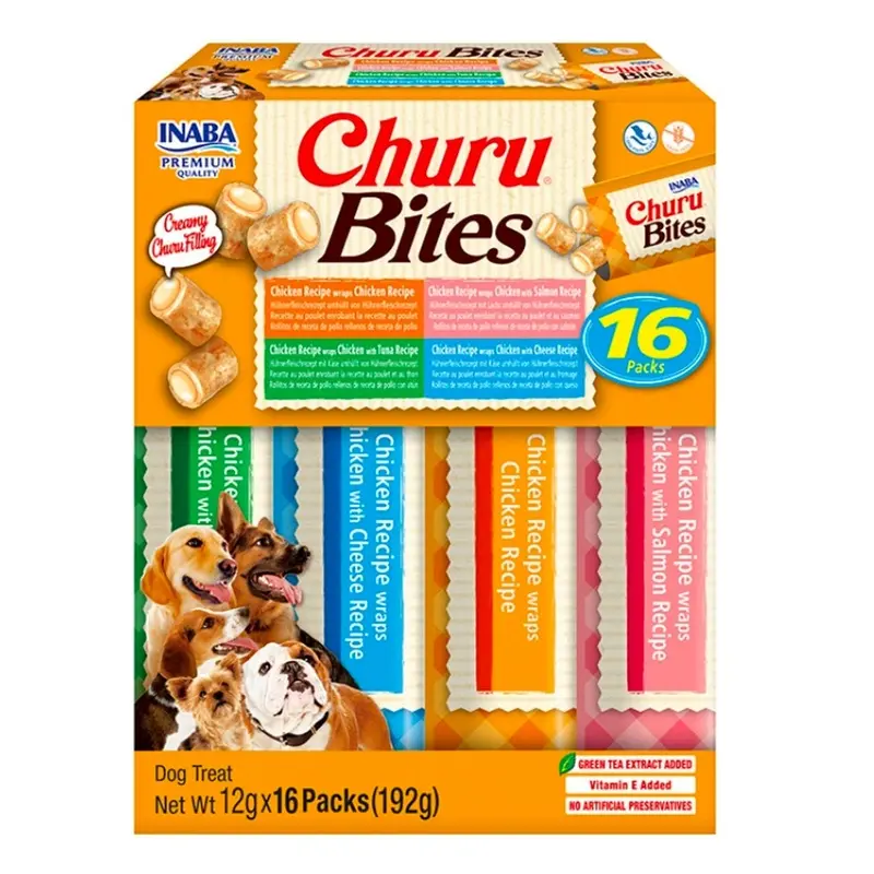 Churu Perro Multipack Bites 16x12gr