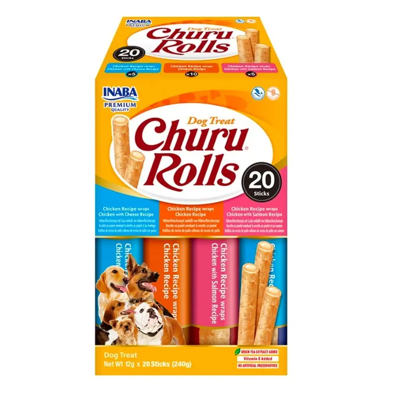 Churu Perro Multipack Rolls 20x12gr