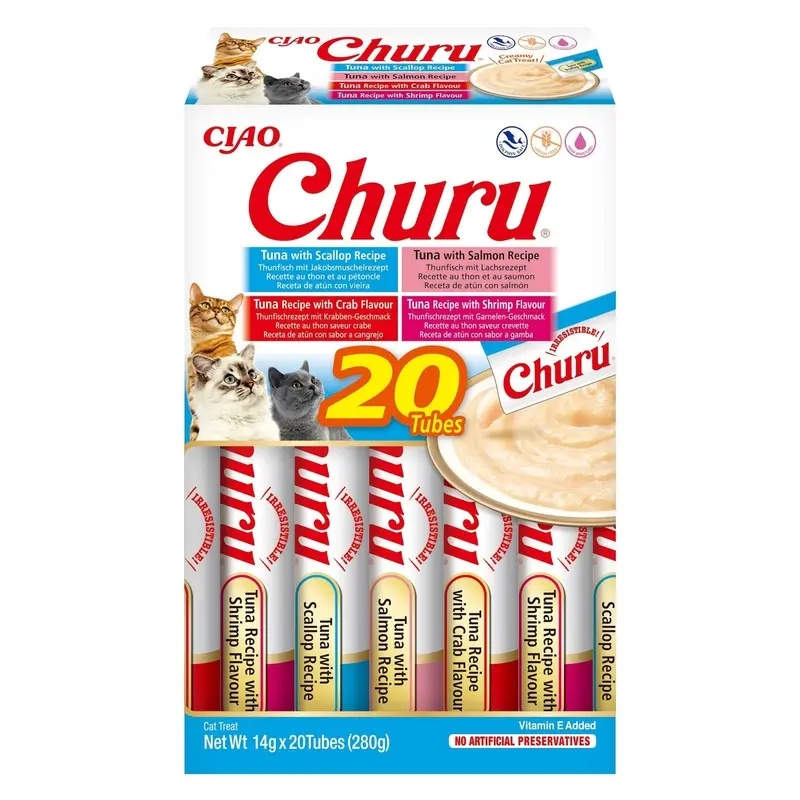 Churu Variedades de atún con marisco