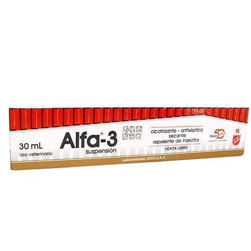 Cicatrizante Alfa 3 para Perros y Gatos