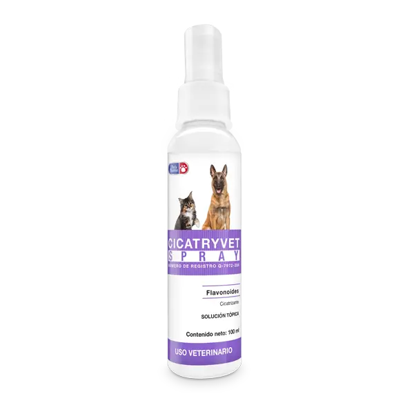 Cicatryvet Spray 100 mL ( Cicatrizante para perros y gatos )
