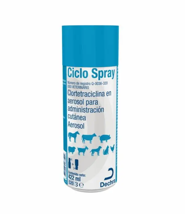 Ciclo Spray 200mL ( Clortetraciclina ) temporalmente agotado