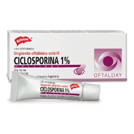 Ciclosporina 1% Oftalday 3.5 g ( ungüento oftálmico )