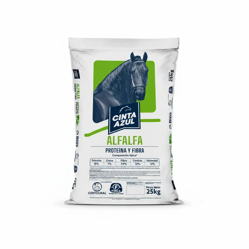 Cinta Azul Alfalfa Cubos x 25 Kg