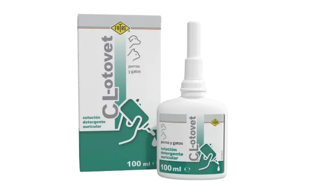 CL-Otovet 100ml – Solución Limpiadora Auricular para Perros y Gatos | Fatro