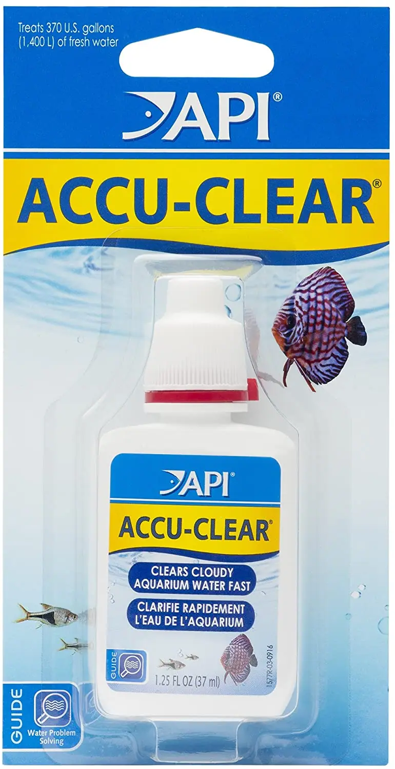 Clarificador de agua API ACCU-CLEAR de acuario de agua dulce, botella de 8 onzas