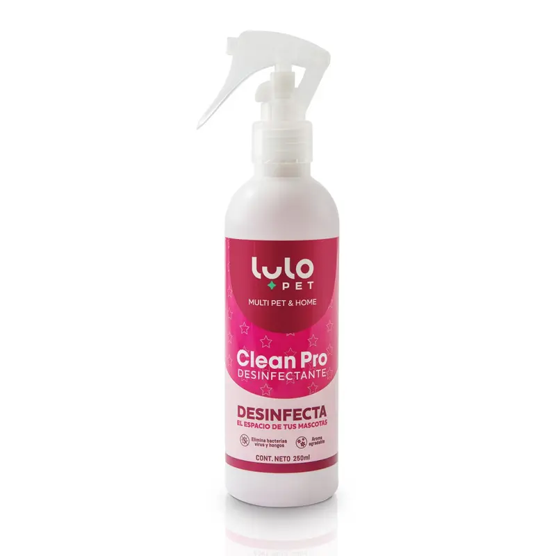 Clean Pro Desinfectante LuloPet 250 ml