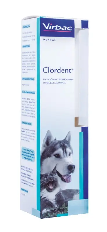 Clordent Para Perro Y Gato X 120 Ml