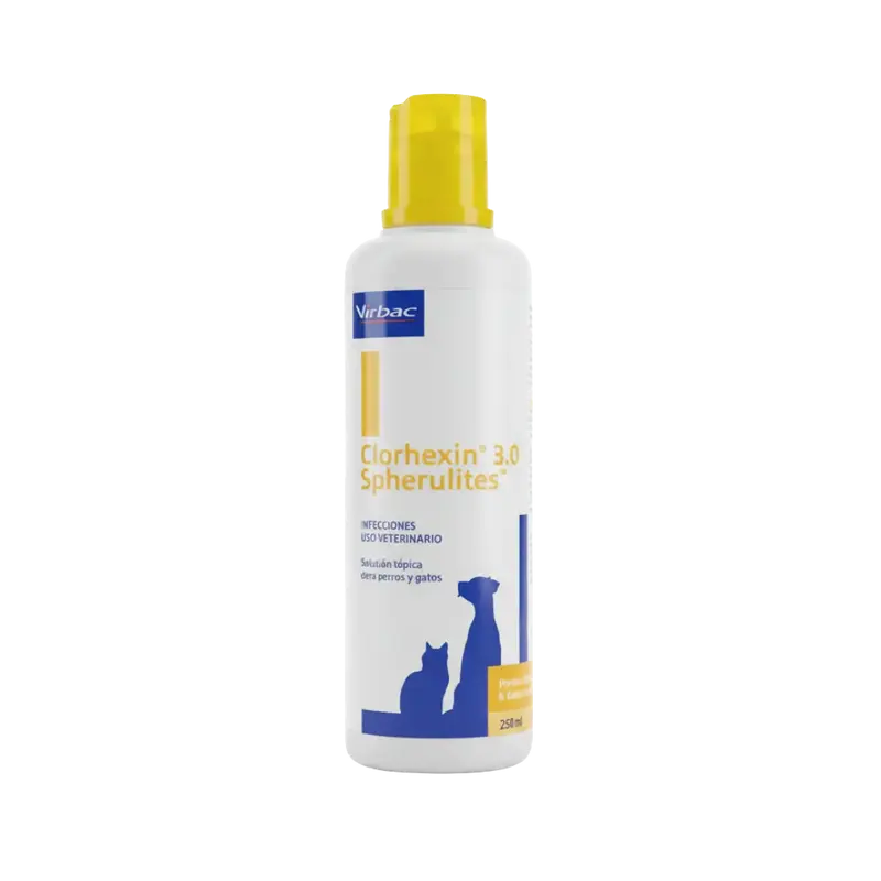 Clorhexin 3.0 Spherulites Virbac para Perro y Gato