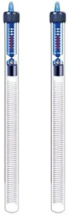 CNZ eh-300 W 300 W calentador de vidrio del acuario sumergible, Paquete de 2