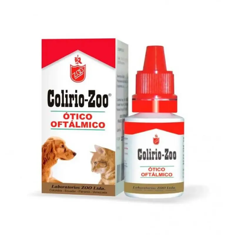 Colirio zoo otico oftalmico gotas para todas