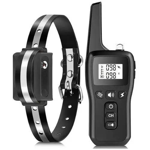 Collar Adiestramiento Pro+ con Descargas. 1000 metros y 100 niveles ajustables