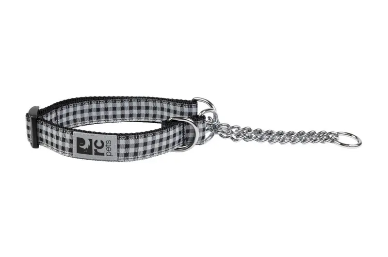 Collar de Entrenamiento Para Perros Martingale estilo Black Gingham