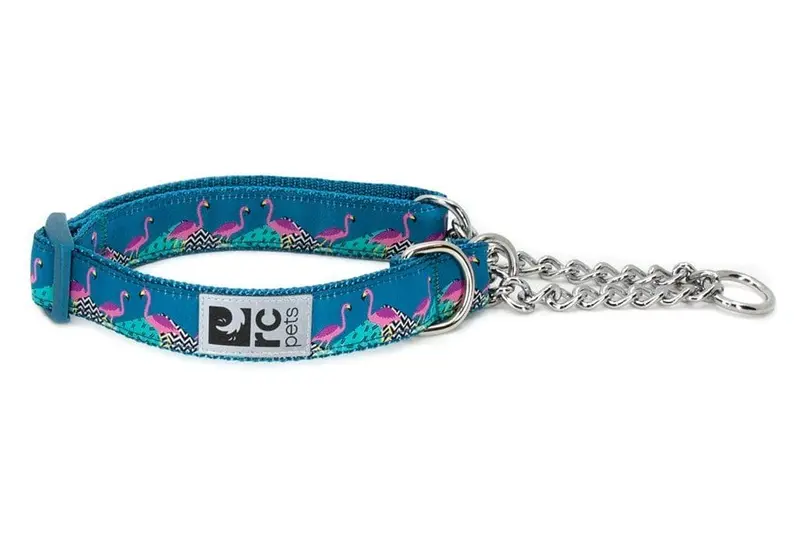 Collar de Entrenamiento Para Perros Martingale estilo Flamingo
