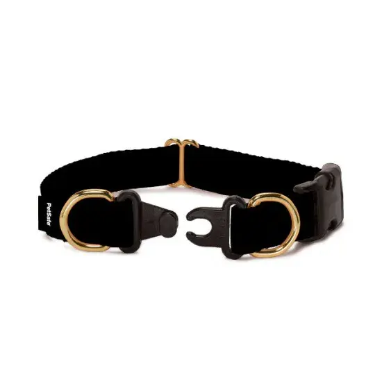 Collar de Seguridad para Perros Negro - Break-Away Safety KeepSafe®