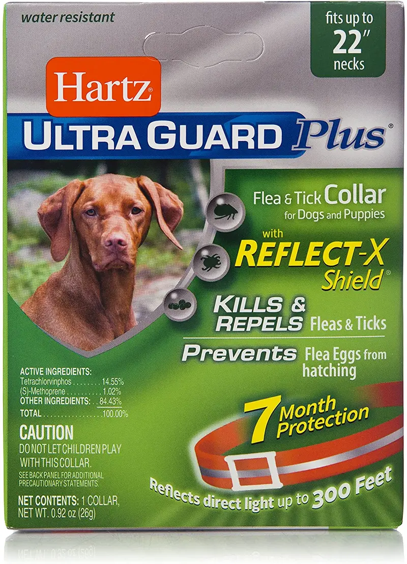 Collar Hartz UltraGuard, UltraGuard Plus, Anaranjado