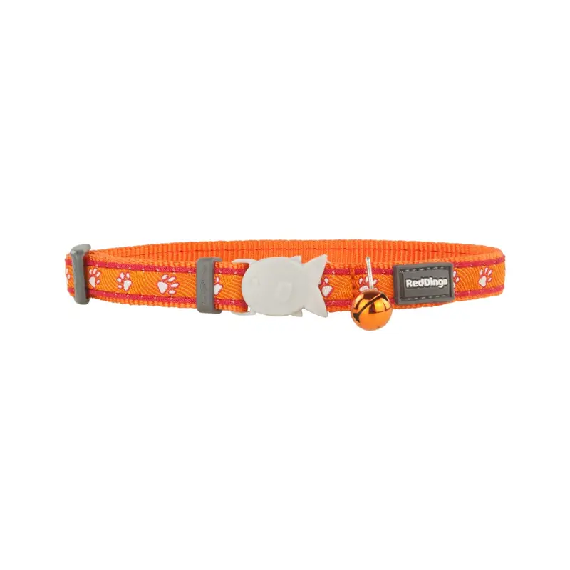 Collar Para Gato Desert Paws Naranja - Xs