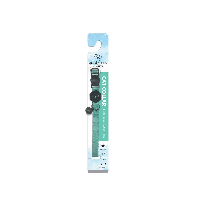 Collar para Gato GENTLE CAT Jade Green | M-PETS®