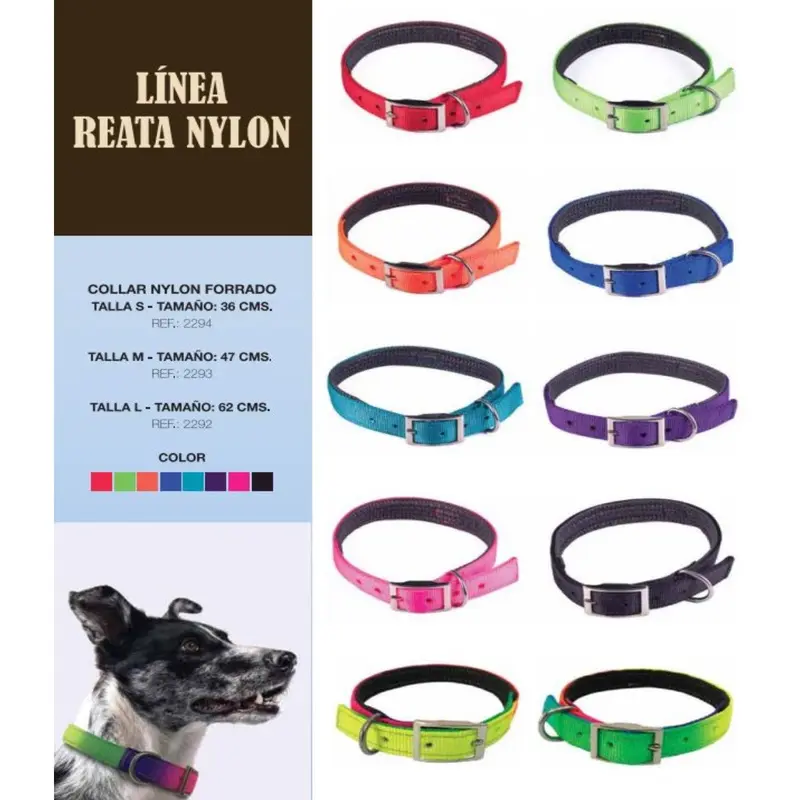 Collar Para Perro Al Torno Reata Neop L Surtido