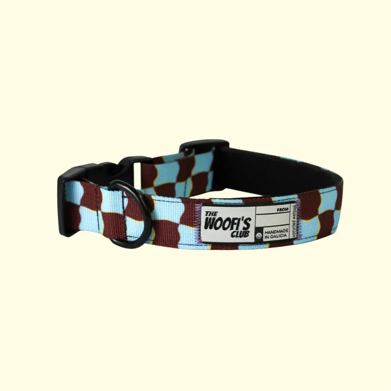 Collar para perro - Checker Malibu