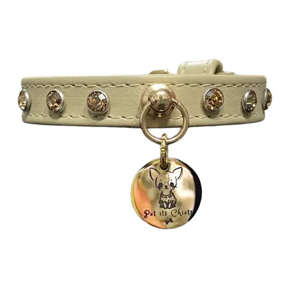 Collar "PawRocks" Sand
