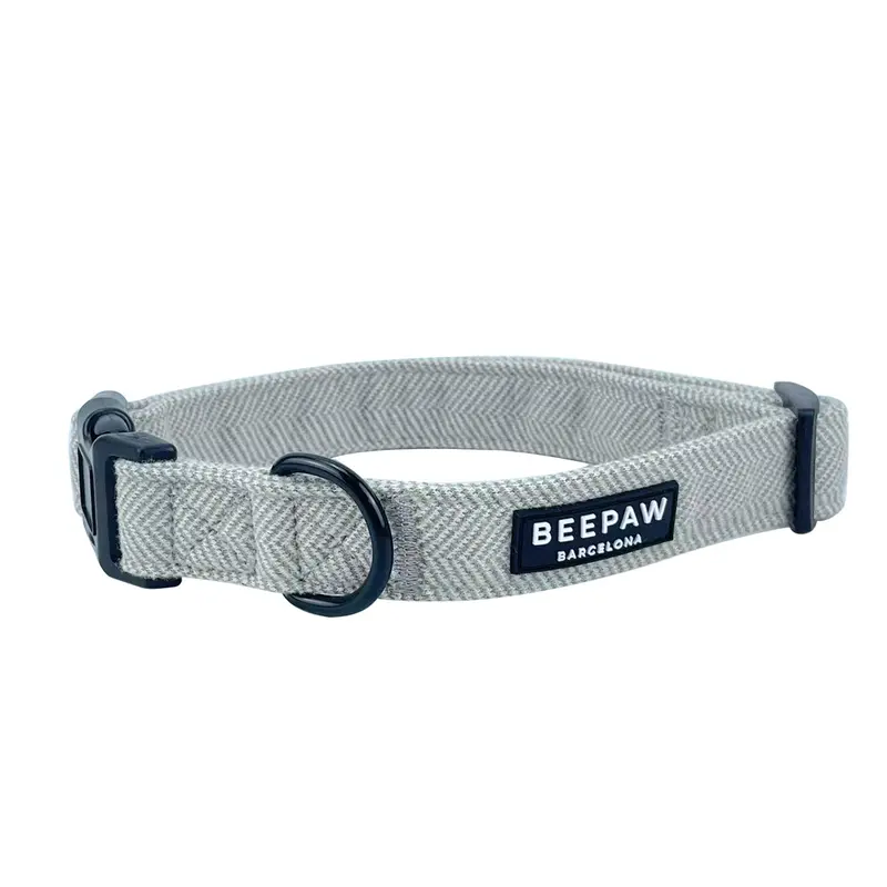 Collar - Tweed Beige