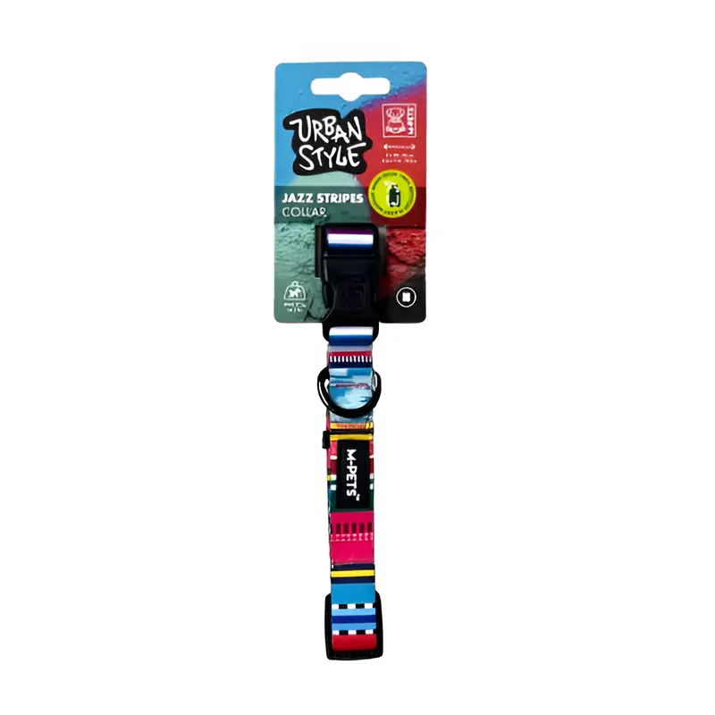 Collar Urban Style Jazz Stripes M