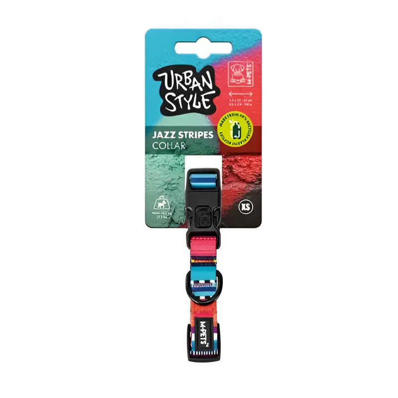 Collar Urban Style Jazz Stripes Xs