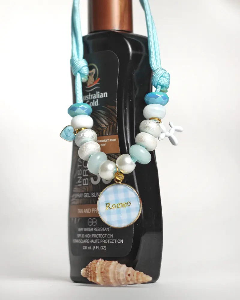 Collar Vichy Azul