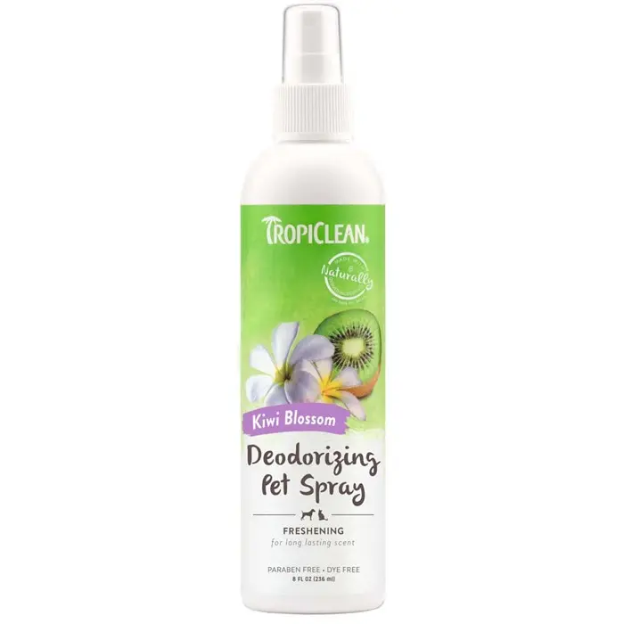 Colonia en Spray Tropiclean con Olor a Kiwi