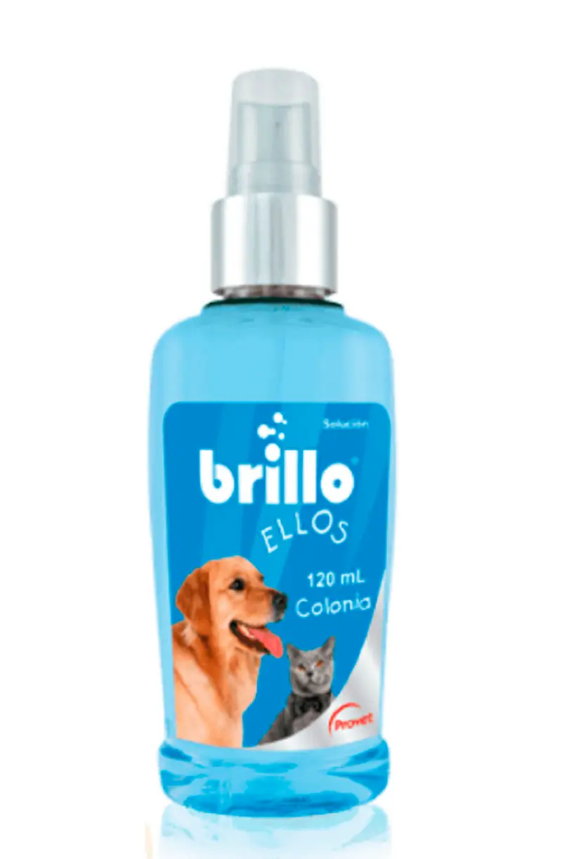 Colonia Para Perro Y Gato Brillo Ellos Spray X 120 Ml