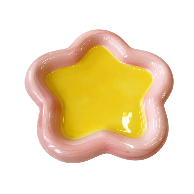 Comedero de cerámica Pink Kanu Pet para Perro y Gato