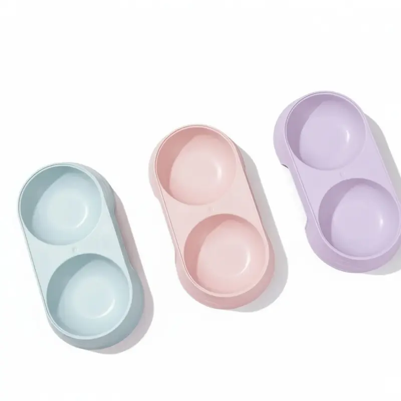 Comedero doble para gatos Colours