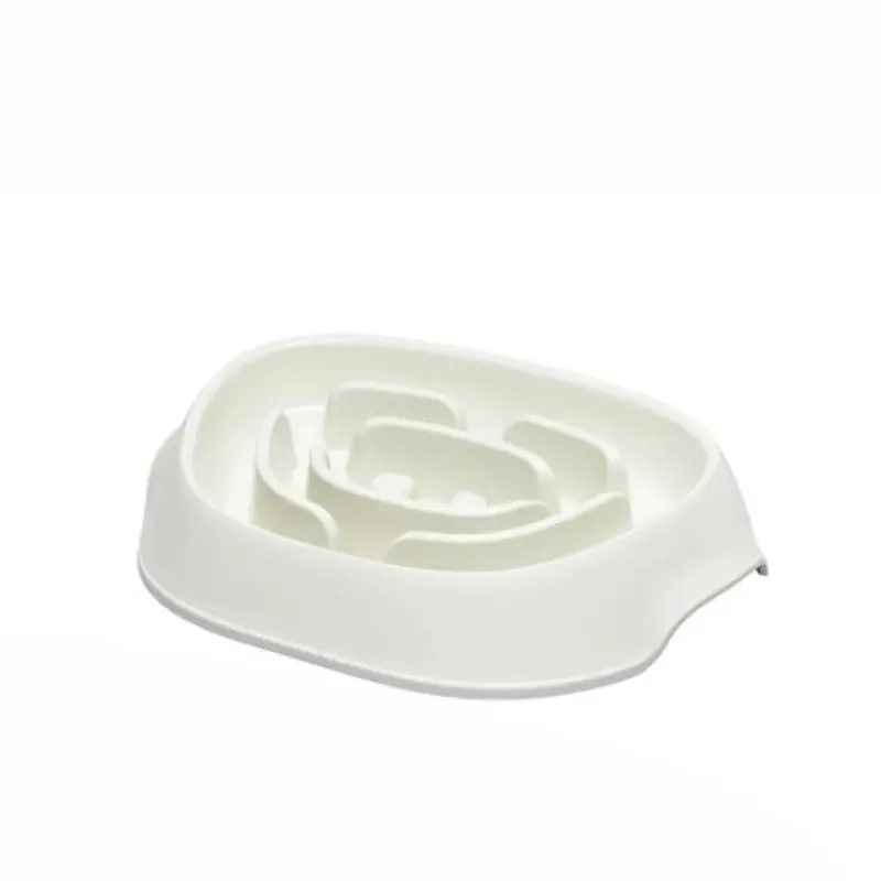 Comedero Perro Slomo 950 Ml Blanco