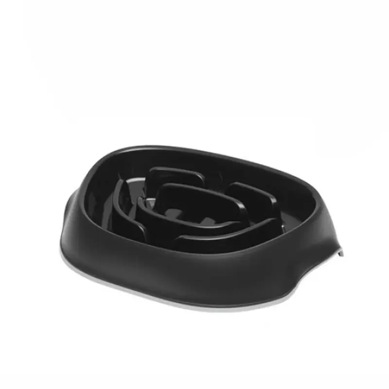 Comedero Perro Slomo 950 Ml Negro