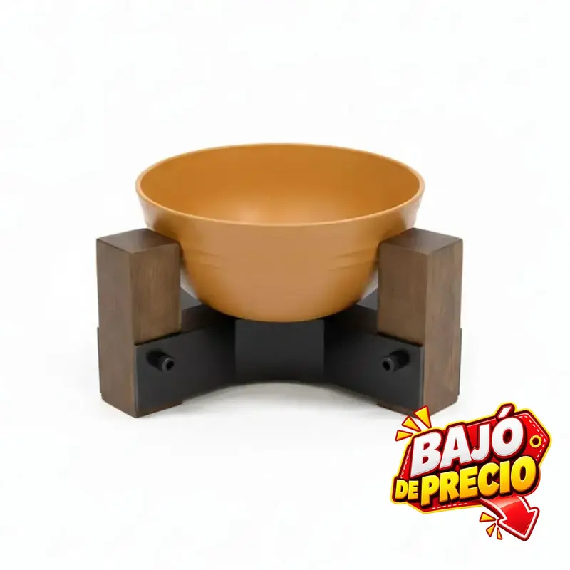 Comedero Trigo Naranja Kanu Pet para Perro y Gato