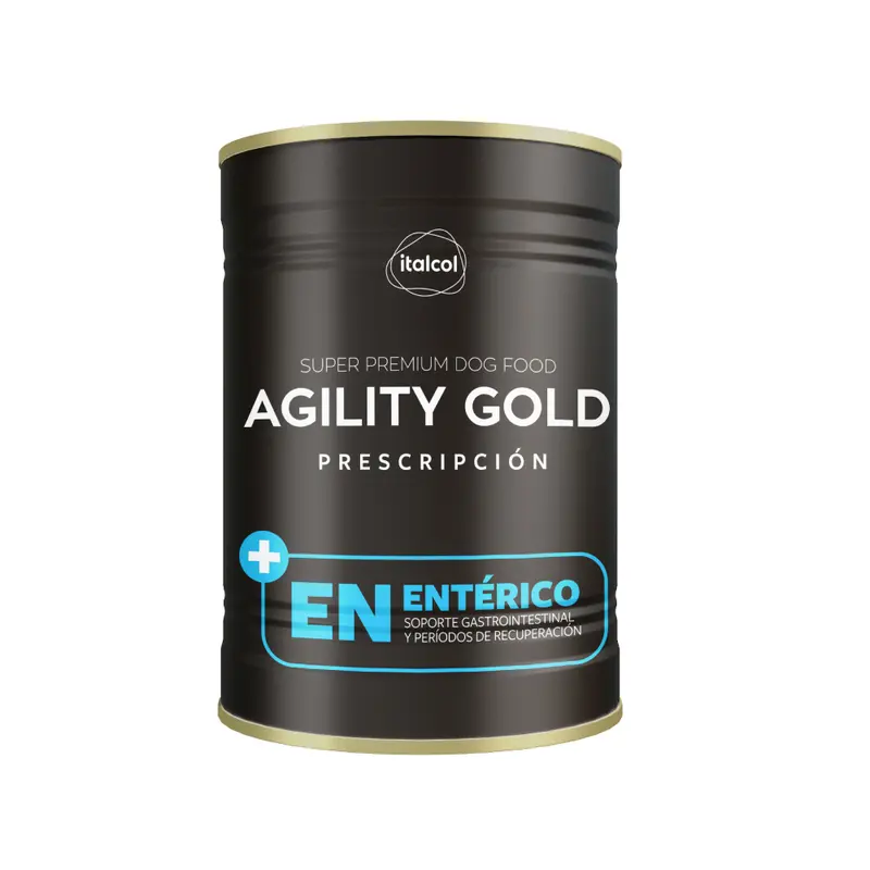 Comida Húmeda Para Perro Agility Gold Entérico Dog Lata 360g