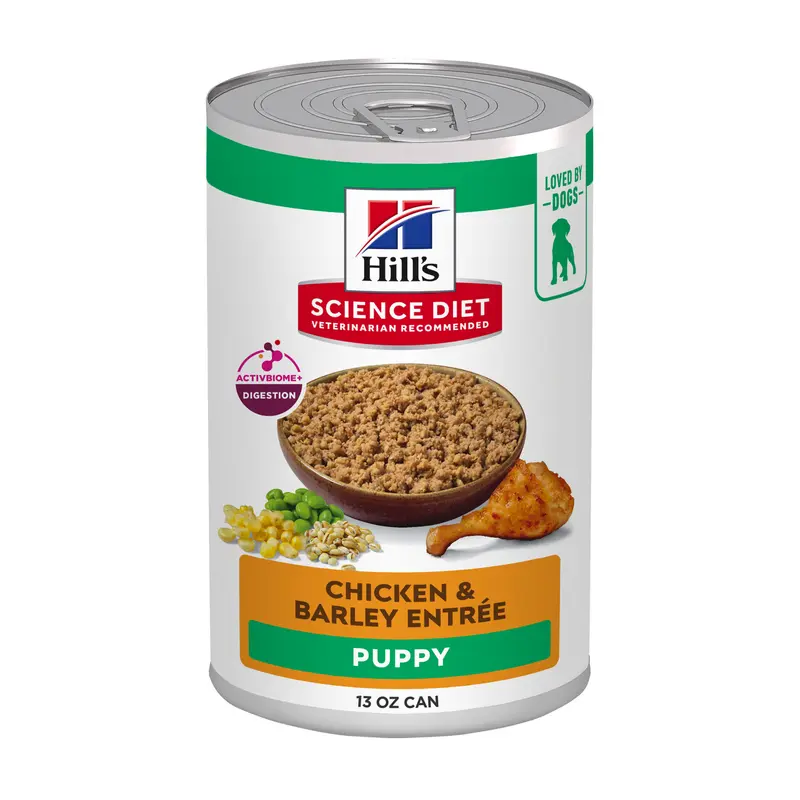 Comida Húmeda Para Perro Cachorro Hills Pollo - 13 Onz