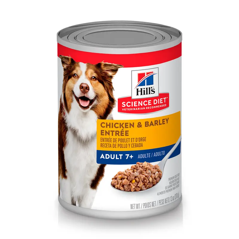 Comida Húmeda Para Perro Hills Adulto 7 + Pollo 13 Onz