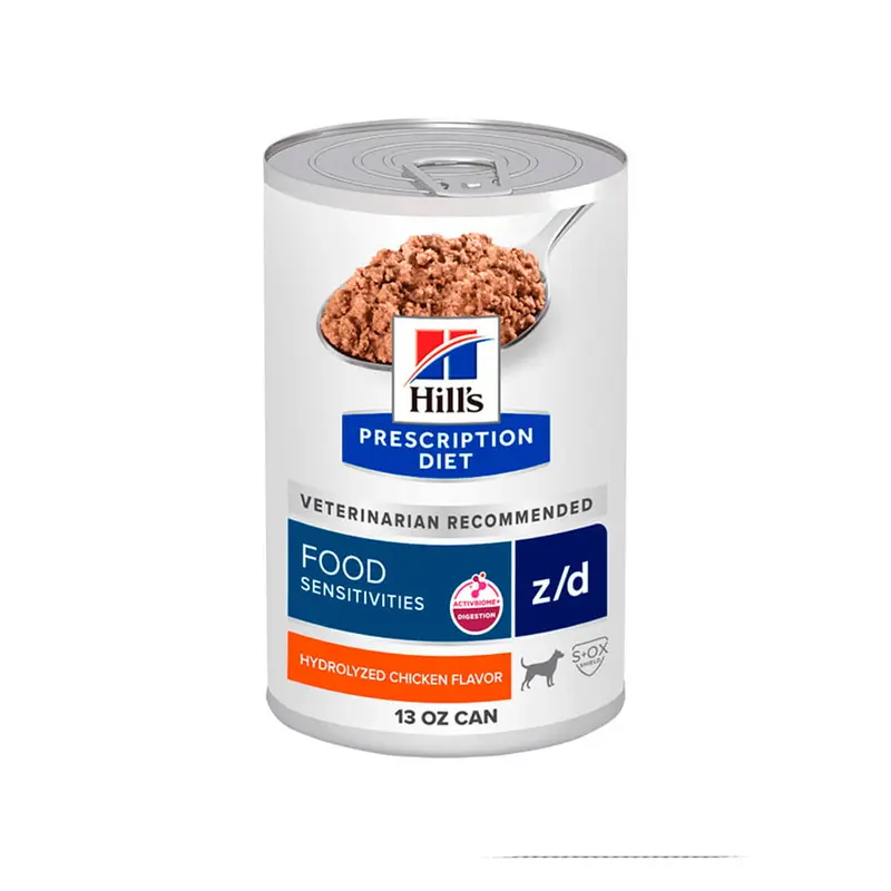 Comida Húmeda para perro Hills Prescription Sensibilidades alimentarias z/d 13 Onz