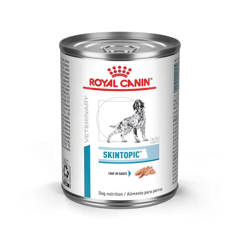 Comida Húmeda Para Perro Royal Canin Lata Skin Topic 380g