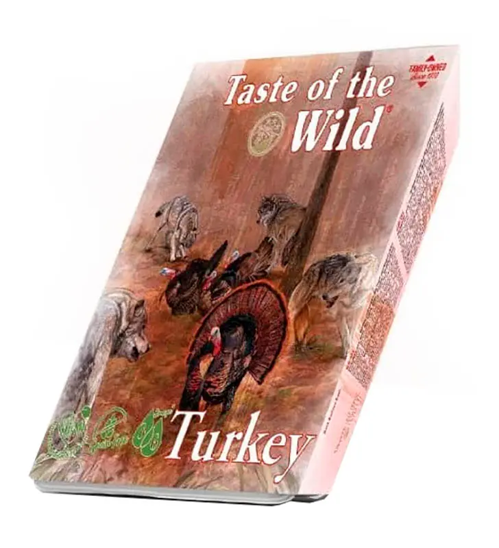 Comida Húmeda Para Perro Taste Of Wild Tray Tow Turkey 390g
