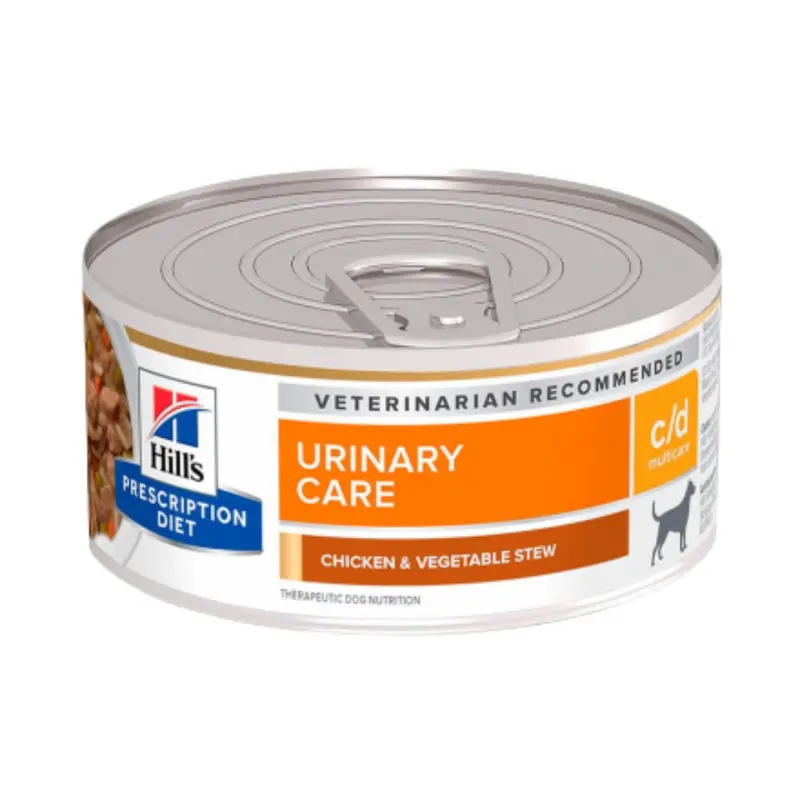 Comida Húmeda Para Perros Hills Pollo Y Vegetales C/D 5.5Oz