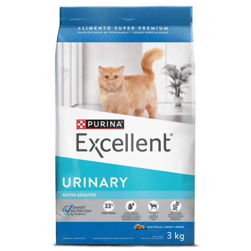 Comida Para Gato Adulto Excellent Cat Urinary
