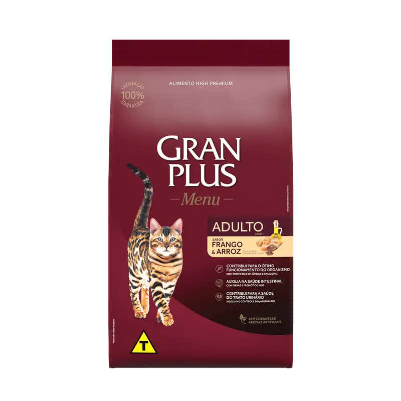 Comida para Gato Adulto GranPlus Menú Pollo y Arroz