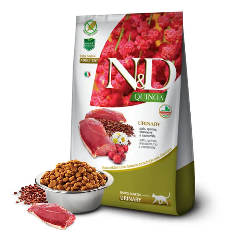 Comida Para Gato Adulto N&D Quinoa Urinary 7.5 Kg